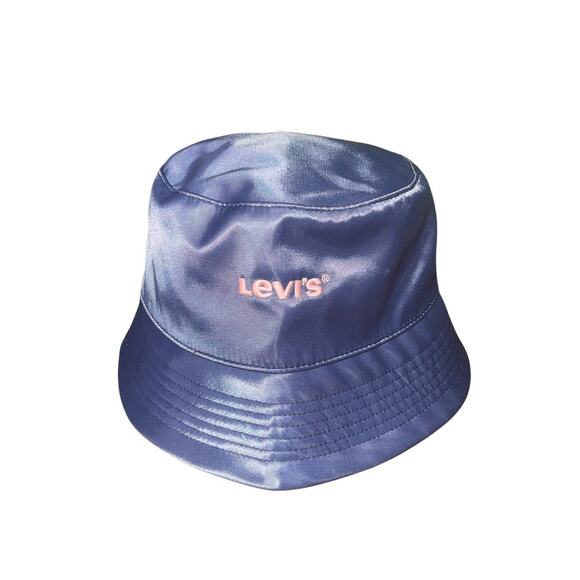 Levi's Reversible Bucket Hat NWT Unisex 90s Y2K Lightweight Packable Size Medium - Picture 1 of 5